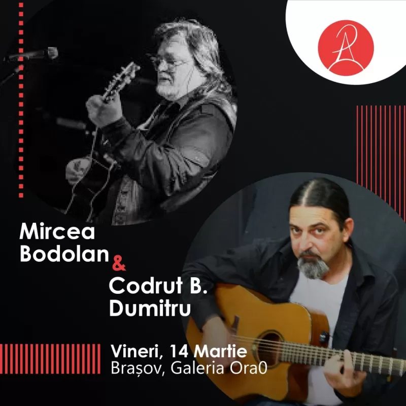 Seară de Folk – cu Mircea Bodolan & Codruț B. Dumitru -1