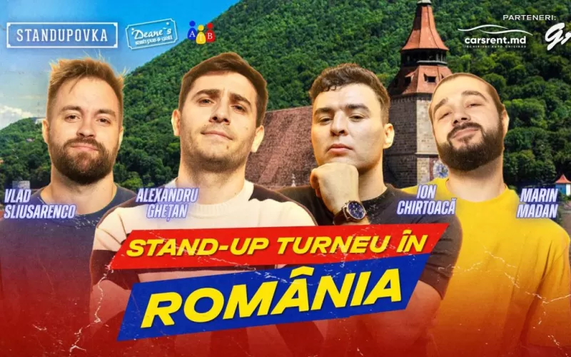 Stand-up Turneu în România -1