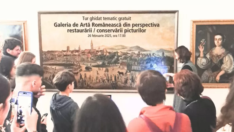 Tur ghidat tematic | Galeria de Artă Românească din perspectiva restaurării / conservării -1