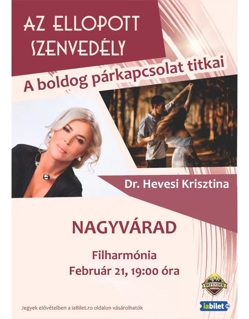 Dr. Hevesi Krisztinával – Az ellopott szenvedély – A boldog párkapcsolat titkai-1