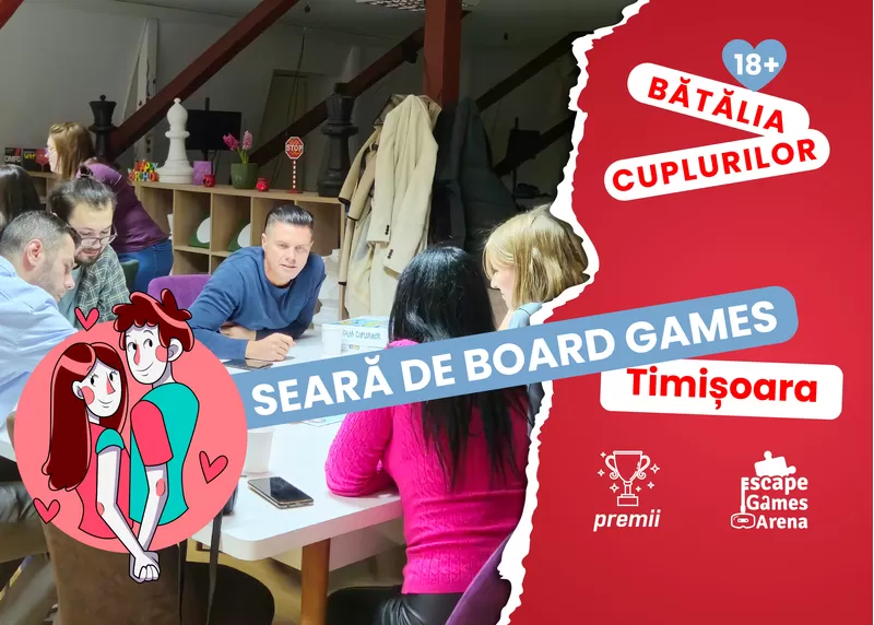 Bătălia Cuplurilor: Seară de Board Games -1