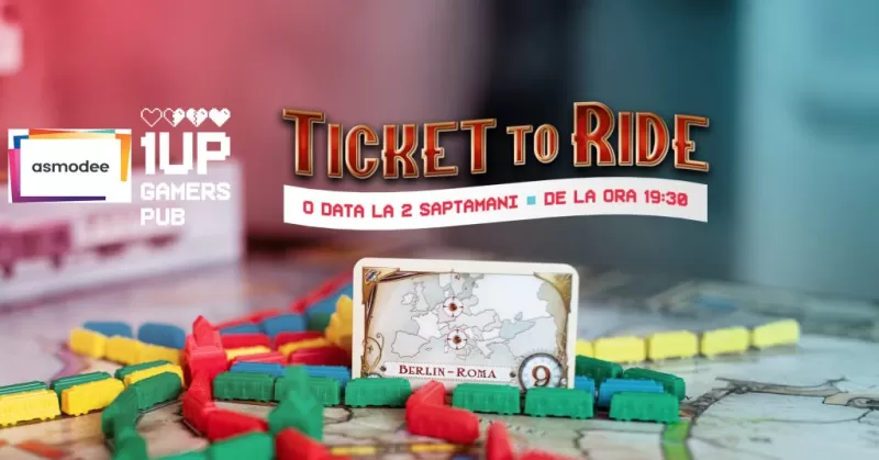 Ticket to Ride Night powered by Asmodee Romania -1