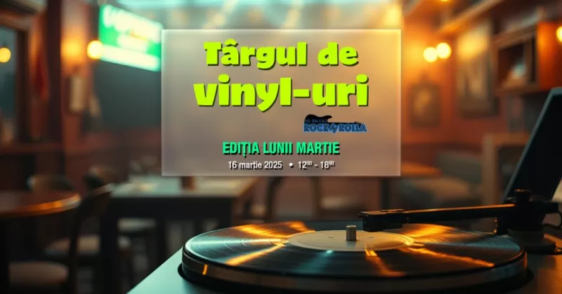 Târgul de vinyl-uri  • ediția lunii martie -1