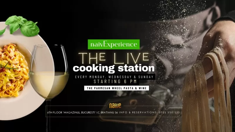 Live Cooking Station | Pasta Experience -1